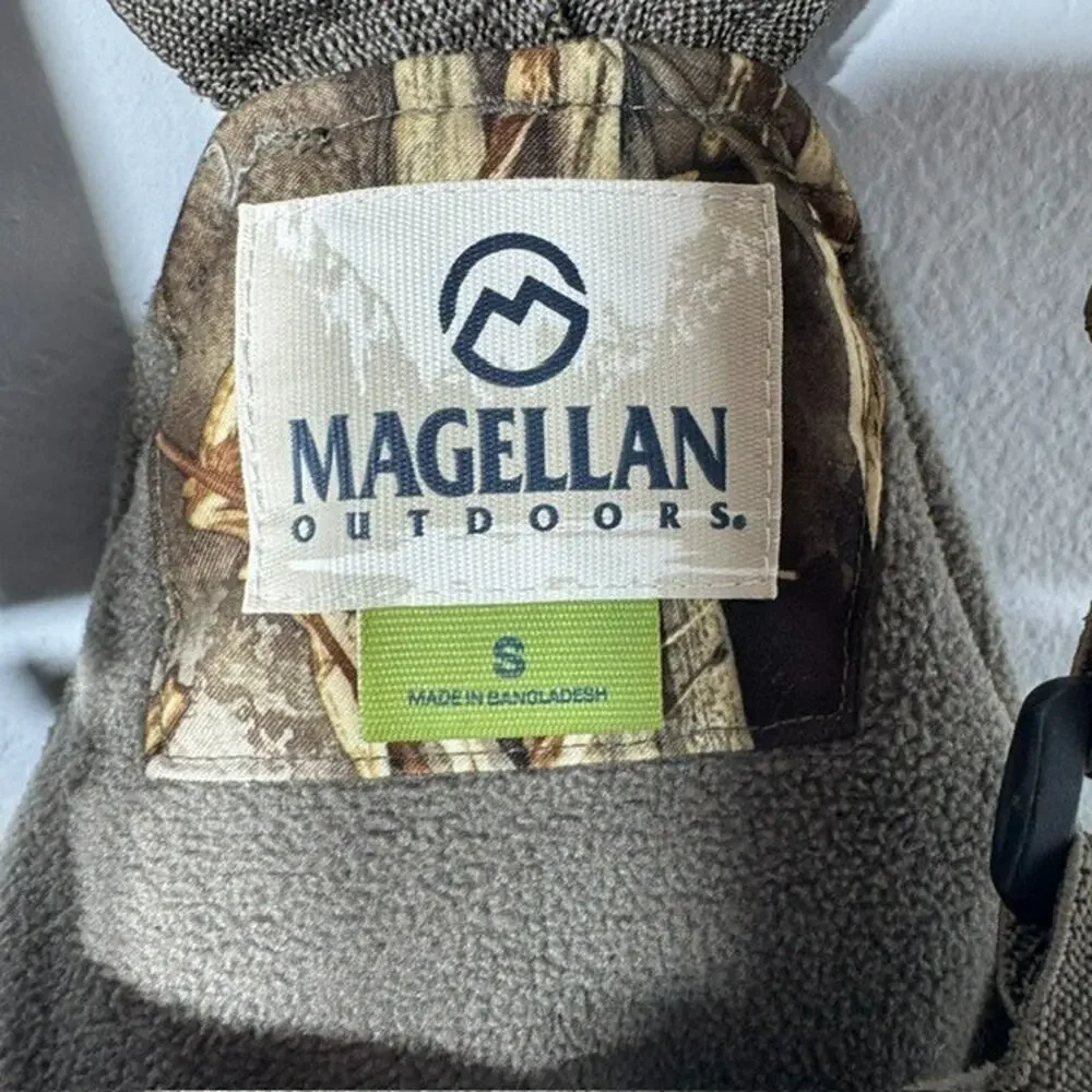 Magellan Youth Small Realtree Max-5 Camo Hunting Bibs Insulated Waterproof